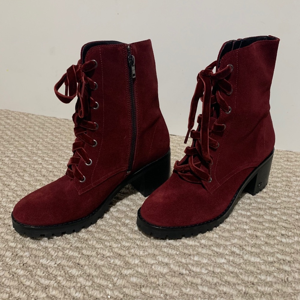 AUTHENTIC COACH SUEDE BOOTS